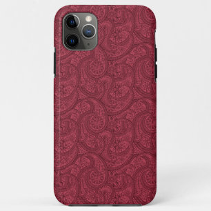 Burgundy Paisley Case-Mate iPhone Case
