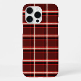 Burgundy Plaid Phone Case | Classic Tartan