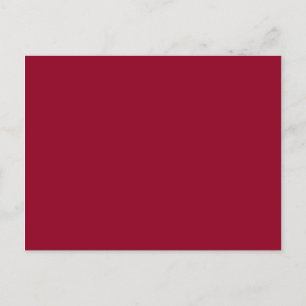 Burgundy Postcard