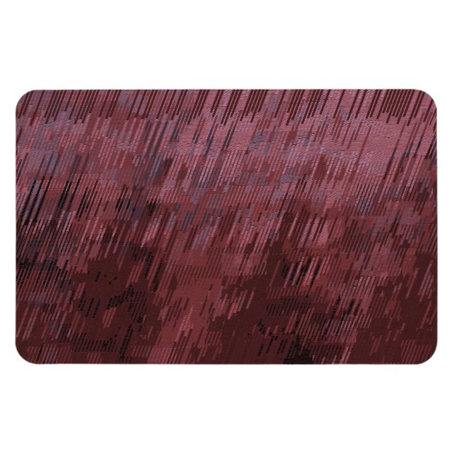 Burgundy Rain Magnet (Horizontal)