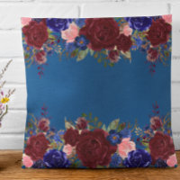 Burgundy Red Classic Blue Navy Rose Flower