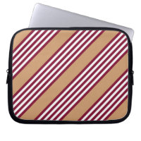 Burgundy red five stripes pattern