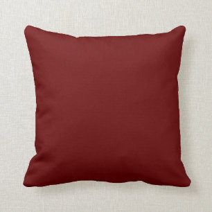 burgundy red  pillow