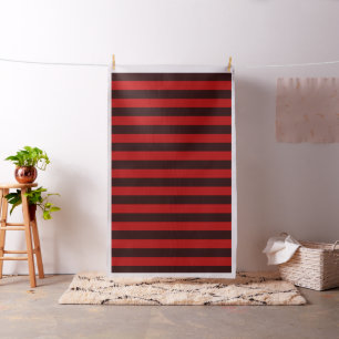 Burgundy Red Stripes Fabric