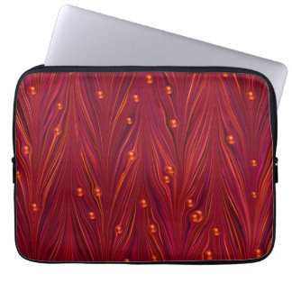Burgundy Red Wine Pearl Laptop Sleeve