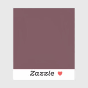 Burgundy Solid Colour