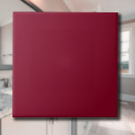 Burgundy Solid Colour | Classic | Elegant Tile<br><div class="desc">Burgundy Solid Colour | Classic | Elegant | Trendy | Stylish | Gift</div>