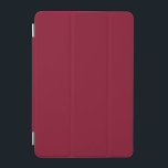 Burgundy Solid Colour iPad Mini Cover<br><div class="desc">Burgundy Solid Colour. This rich,  deep red evokes sophistication and timeless elegance. Perfect for those who appreciate classic luxury. Its dark,  warm undertones create a sense of mystery and allure,  making it ideal for special occasions.</div>