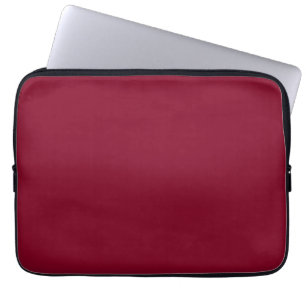 Burgundy (solid colour)  laptop sleeve