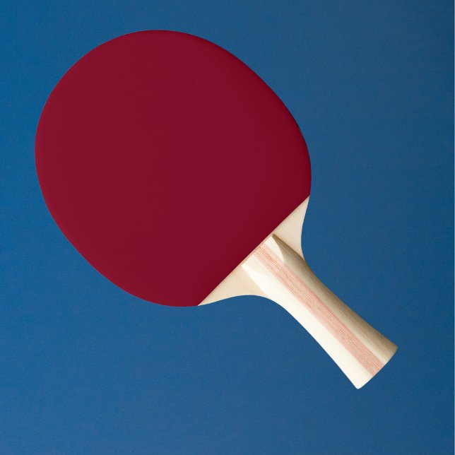 Burgundy Solid Colour Ping Pong Paddle (Creator Uploaded)