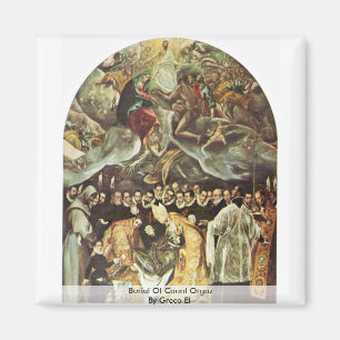 Burial Of Count Orgaz By Greco El Magnet