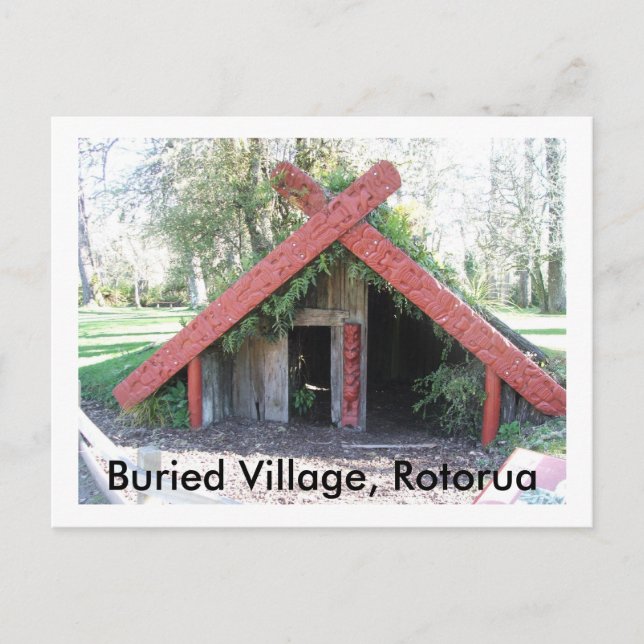 Buried Village Postcard (Front)