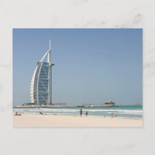 Burj Al Arab From Sunset Beach, Dubai Postcard
