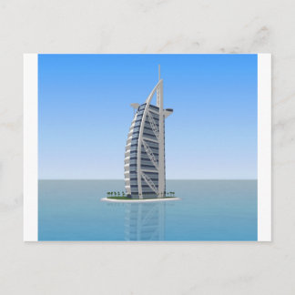 Burj Al Arab Hotel Dubai: 3D Model: Postcard