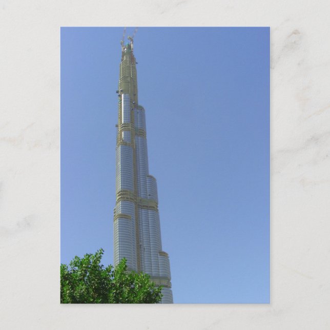 Burj Dubai , Dubai Tower, Burj Khalifa Postcard (Front)