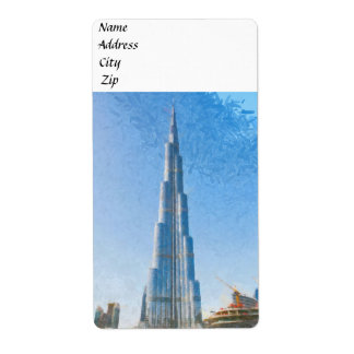 Burj Khalifa, Dubai painting