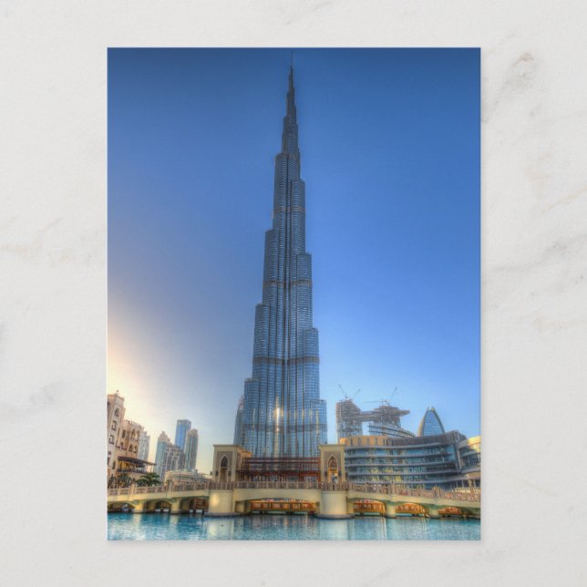 Burj Khalifa Dubai Postcard (Front)
