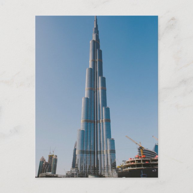 Burj Khalifa,Dubai Postcard (Front)