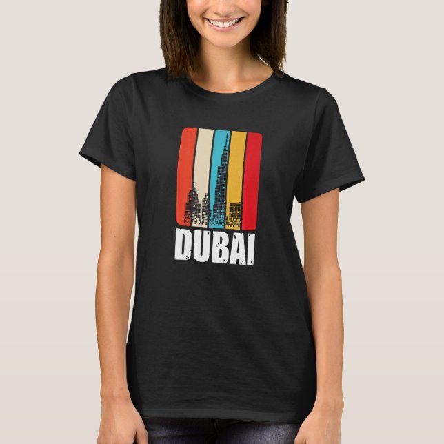 Burj Khalifa From Dubai In United Arab Emirates T-Shirt (Front)