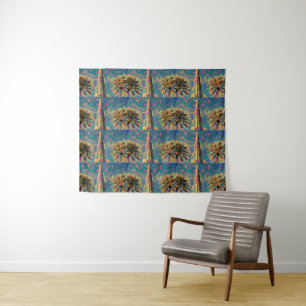 Burj Khalifa painting Tapestry