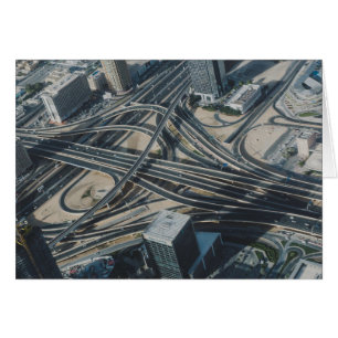 Burj Khalifa road view,Dubai