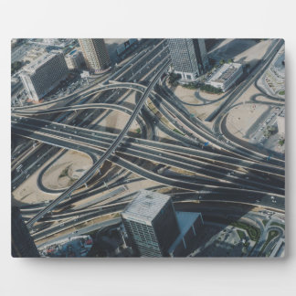 Burj Khalifa road view,Dubai Plaque