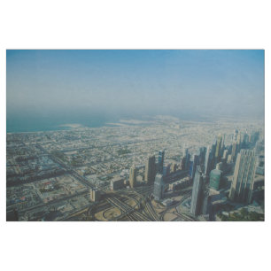 Burj Khalifa view, Dubai Fabric