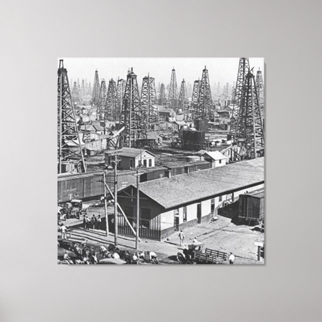 Burkburnett Canvas Print (Front)