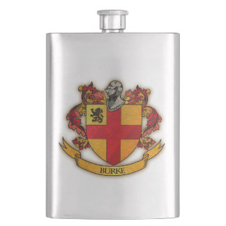 Burke crest flask
