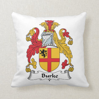Burke Family Crest Cushion