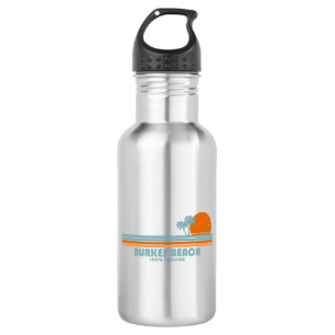 Burkes Beach South Carolina Sun Palm Trees 532 Ml Water Bottle