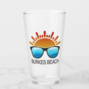 Burkes Beach South Carolina Sunglasses Glass