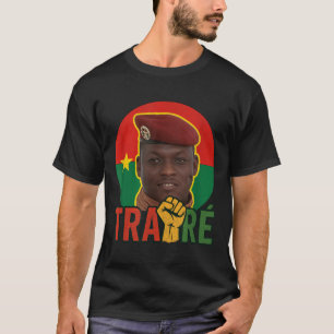 Burkina Faso - Bravo Captain Ibrahim Traoré _ Thom T-Shirt