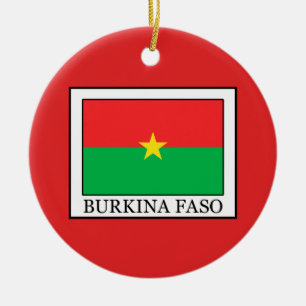 Burkina Faso Ceramic Tree Decoration
