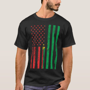 Burkina Faso Flag America US It is in my DNA for B T-Shirt