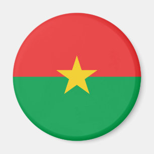 Burkina Faso flag Magnet