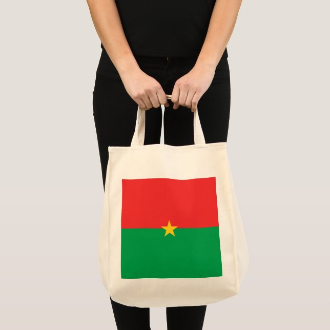 Burkina Faso flag Tote Bag (Front (Product))