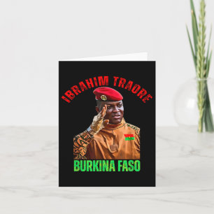 Burkina Faso- Ibrahim Traoré Thomas Sankara  Card