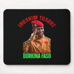 Burkina Faso- Ibrahim Traoré Thomas Sankara Mouse Pad