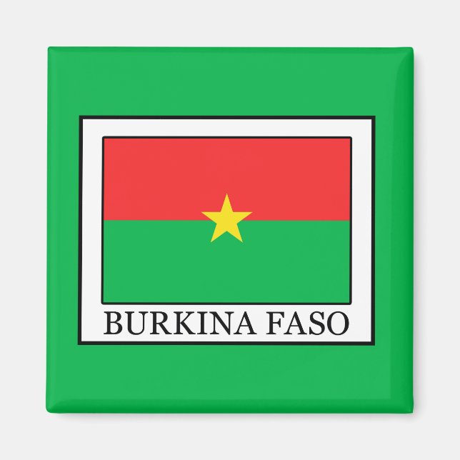 Burkina Faso Magnet (Front)