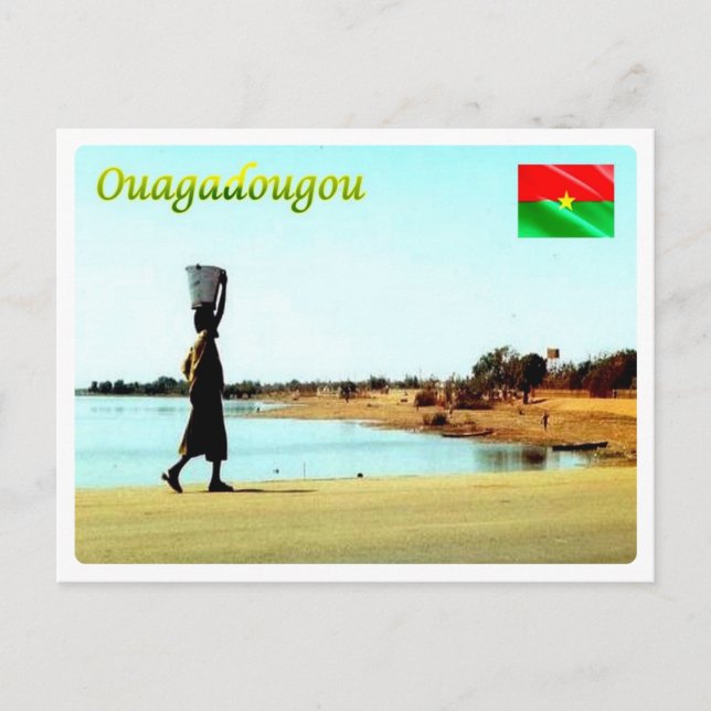 Burkina Faso - Ouagadougou - Barrage Ouaga - Postcard (Front)
