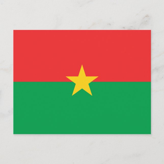burkina faso postcard (Front)