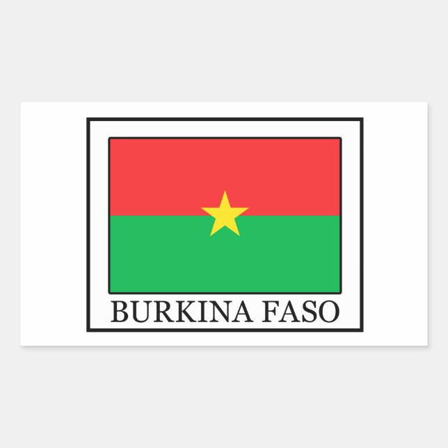 Burkina Faso sticker (Front)