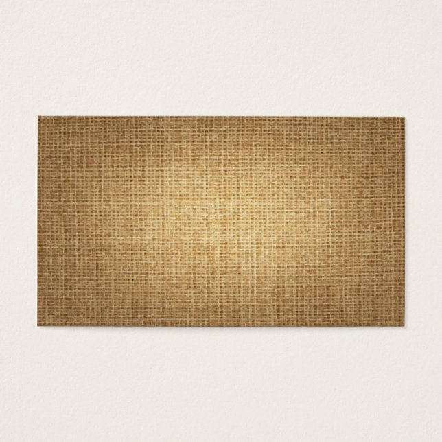 Burlap Background Template (Front)
