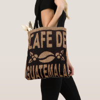 BURLAP COFFEE BAG PURSE TOTE FAUX, GUATEMALAN