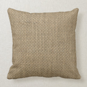 Burlap Jute Sacking Cushion