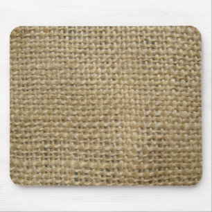 Burlap Mouse Pad