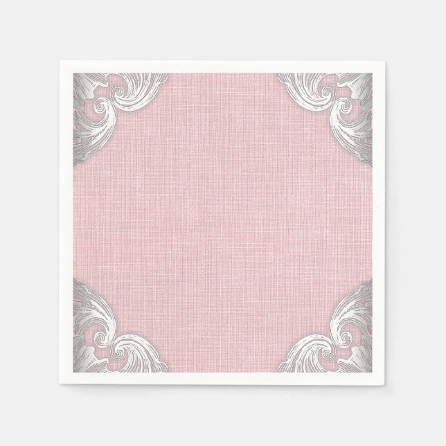 Burlap Paper Napkins (Front)