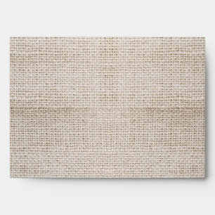 burlap rustic invitations envelopes