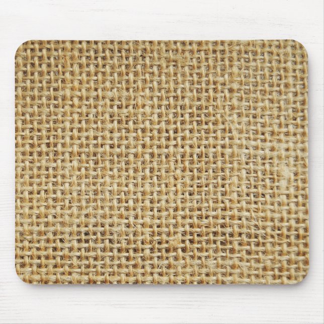 Burlap texture mouse pad (Front)